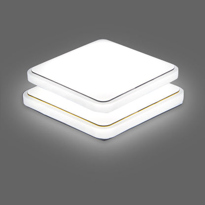 Simple Square Lighting Ceiling Lamp, Living Room Bedroom Lighting