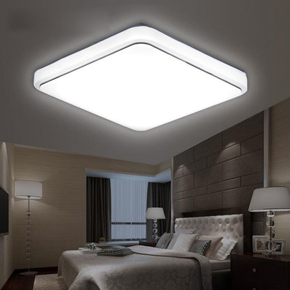 Simple Square Lighting Ceiling Lamp, Living Room Bedroom Lighting